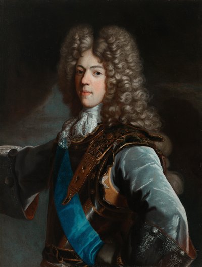 Portrait of Konstanty Władysław Sobieski (1680-1726) by Circle of Hyacinthe Rigaud